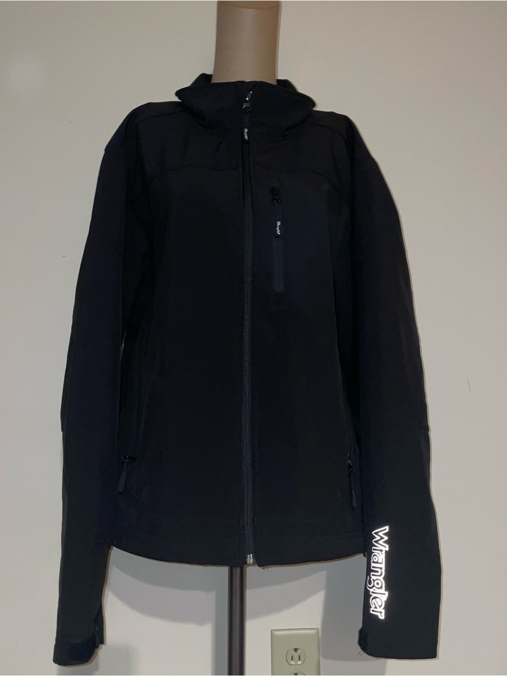 Wrangler Black Utility‎ Softshell Jacket